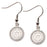 Star Wars Galactic Empire Symbol with Gems Dangle Earrings  
