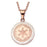 Star Wars Galactic Empire Symbol Rose Gold Plated Necklace  