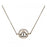Harry Potter Deathly Hallows Acrylic Bubble Necklace        