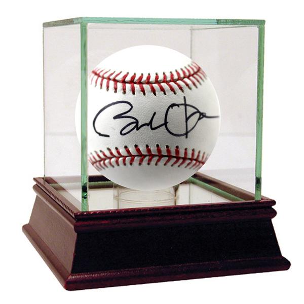 Barack Obama Signed OMLB Selig Baseball PSA/DNA Graded 9.5 - With Case