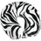 FLEECE NECK REST ZEBRA