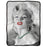 Marilyn Monroe Red Lips Fleece Throw Blanket                
