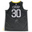 Stephen Curry Signed Golden State Warriors Nike Dri-FIT Men's 'The Town' Swingman Jersey - Grey (On Court Style with Rakuten logo)