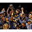 Stephen Curry Signed '2018 NBA Finals Champion Holding Trophy' 20x24 Photo (Signed in Silver) (L/E 30)