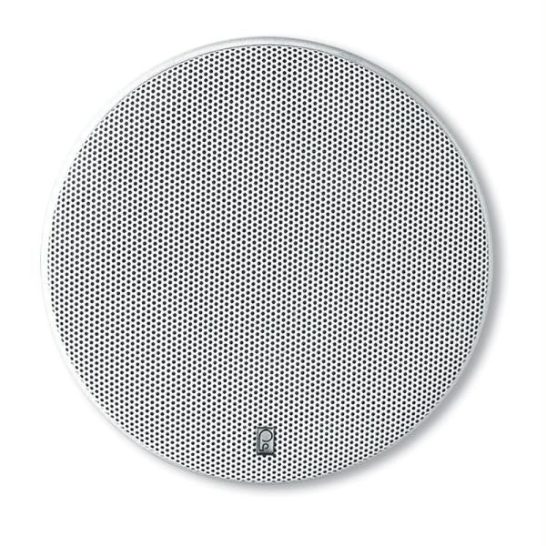PolyPlanar 8" Platinum Round Marine Speaker - (Pair) White