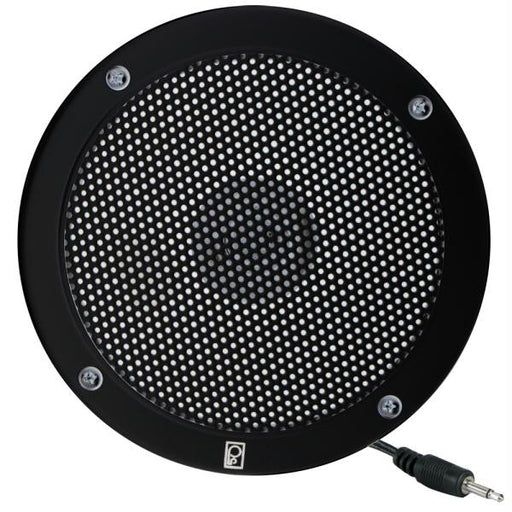 PolyPlanar 5" VHF Extension Speaker - Flush Mount - (Single) Black