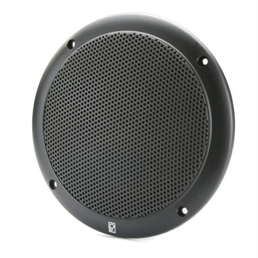 PolyPlanar 4" 2-Way Coax Integral Grill Marine Speaker - (Pair) Black