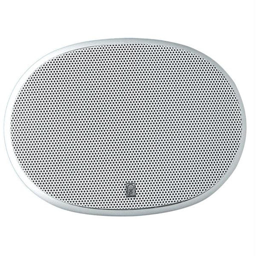 PolyPlanar 6" x 9" 3-Way Platinum Oval Marine Speaker - (Pair) White