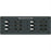 Blue Sea 8096 DC 6 Position Toggle Branch Circuit Breaker Panel  (White Switches)