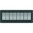 Blue Sea 8261 Waterproof Panel 8 Position - Slate Gray