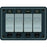 Blue Sea 8262 Waterproof Panel 4 Position - Slate Gray