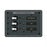Blue Sea 8025 DC 3 Position Breaker Panel  (White Switches)