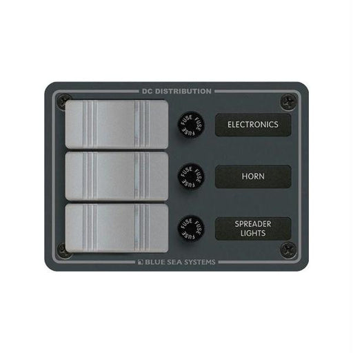 Blue Sea 8054 Slate Gray - 3 Position - Vertical