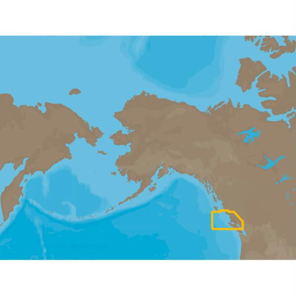 C-MAP NT+ NA-C704 - Texada Island-Caamano Sound - C-Card