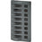 Blue Sea 4308 WeatherDeck Water Resistant Fuse Panel - 8 Position - Grey