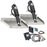 Lenco 9" x 9" Edgemount Trim Tab Kit w-Standard Tactile Switch Kit 12V