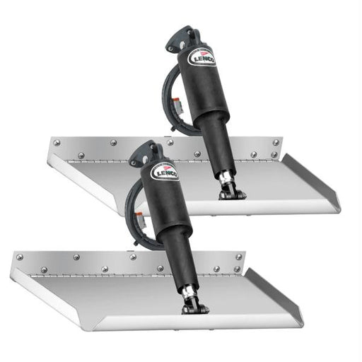 Lenco 12" x 12" Edgemount Trim Tab Kit w-o Switch Kit 12V