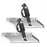 Lenco 12" x 12" Edgemount Trim Tab Kit w-o Switch Kit 12V