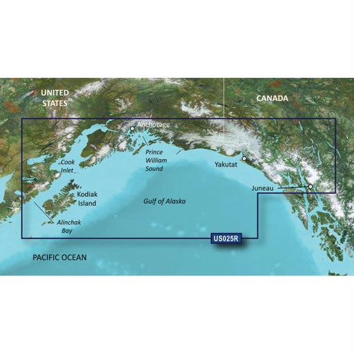 Garmin BlueChart&reg; g2 Vision&reg; - VUS025R - Anchorage - Juneau - microSD-SD