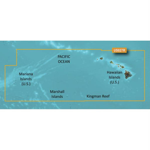 Garmin BlueChart&reg; g2 Vision&reg; - VUS027R - Hawaiian Islands - Mariana Islands - microSD-SD