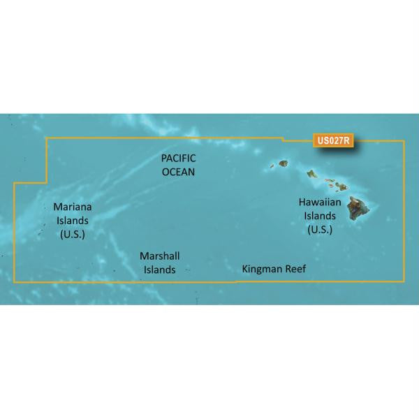 Garmin BlueChart&reg; g2 Vision&reg; - VUS027R - Hawaiian Islands - Mariana Islands - microSD-SD