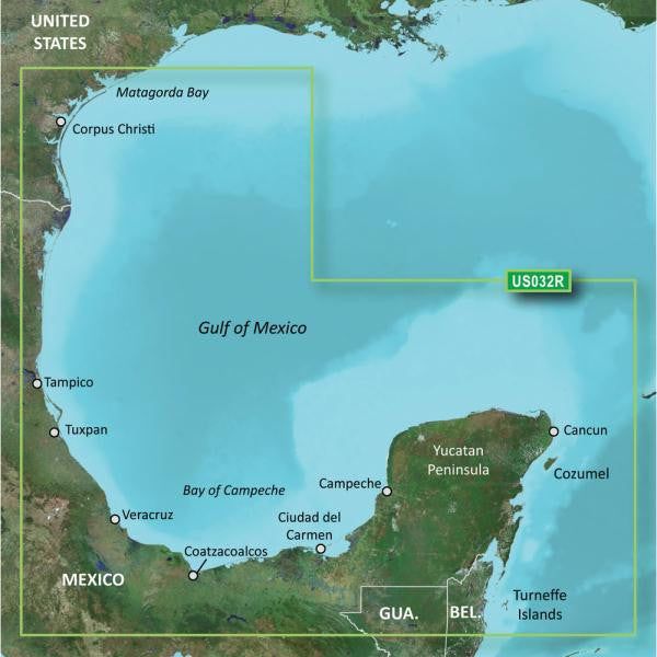 Garmin BlueChart&reg; g2 Vision&reg; - VUS032R - Southern Gulf of Mexico - microSD-SD