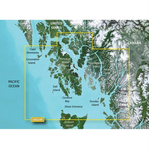 Garmin BlueChart&reg; g2 Vision&reg; - VUS024R - Wrangell - Dixon Entrance - microSD-SD