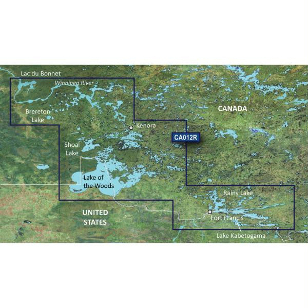 Garmin BlueChart&reg; g2 Vision&reg;- VCA012R - Lake of the Woods - Rainy Lake - microSD&trade;-SD&trade;