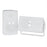 PolyPlanar Compnent Box Speakers - (Pair) White