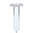 Lee's 0° Stainless Steel Swivel Base Flush Mount Rod Holder - Extra Long Tube 2.25" OD X 14.5" Tube