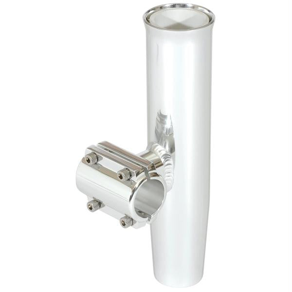 Lee's Clamp-On Rod Holder - Silver Aluminum - Horizontal Mount - Fits 2.375" O.D. Pipe