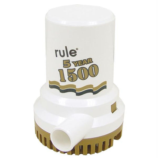 Rule 1500 G.P.H. "Gold Series" Bilge Pump