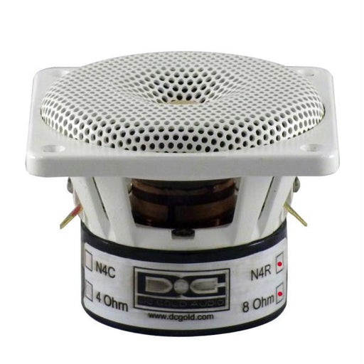 DC GOLD AUDIO N4R 4" Reference Series Speaker - 8 OHM - (Pair) White