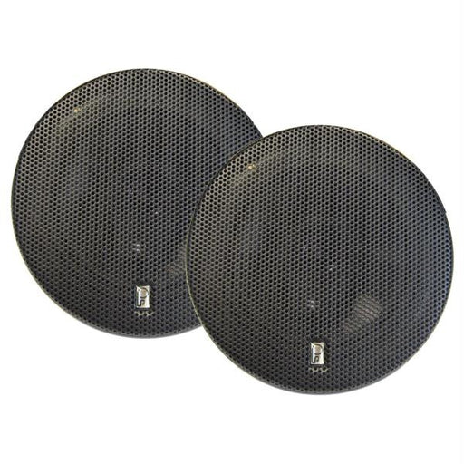 PolyPlanar 6" Titanium Series 3-Way Marine Speakers - (Pair) Black