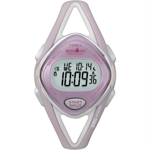 Timex Ironman Triathlon Sleek 50-Lap Mid-Size Pink Watch