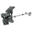 Scotty 1117 Big Water Propack 60" Telescoping Electric Downrigger w- Dual Rod Holder and Swivel Base