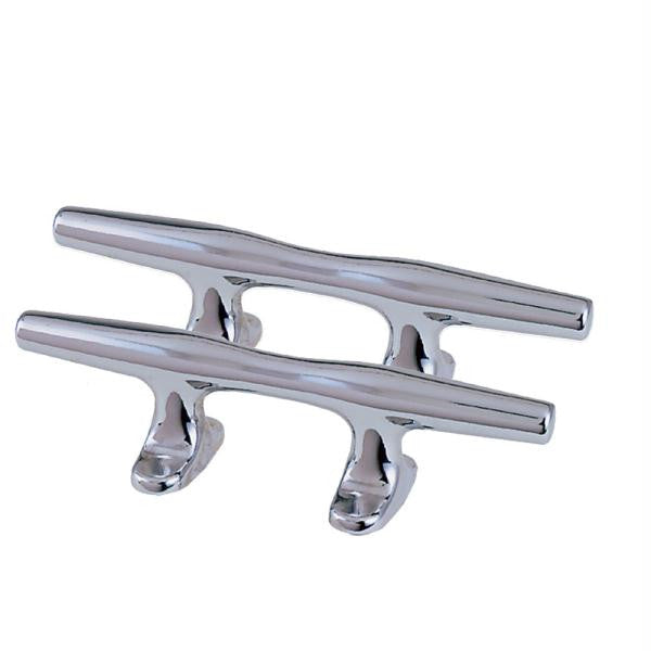 Perko 4" Open Base Clear - Chrome Plated Zinc - Pair