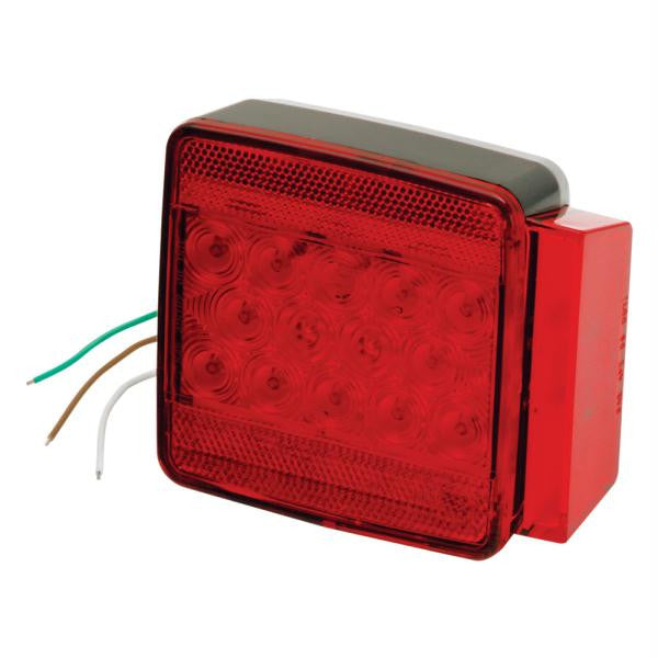 Wesbar Under 80" Submersible LED 6-Function Right-Curbside Trailer Light