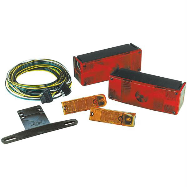 Wesbar Waterproof Over 80" Low Profile Trailer Light Kit