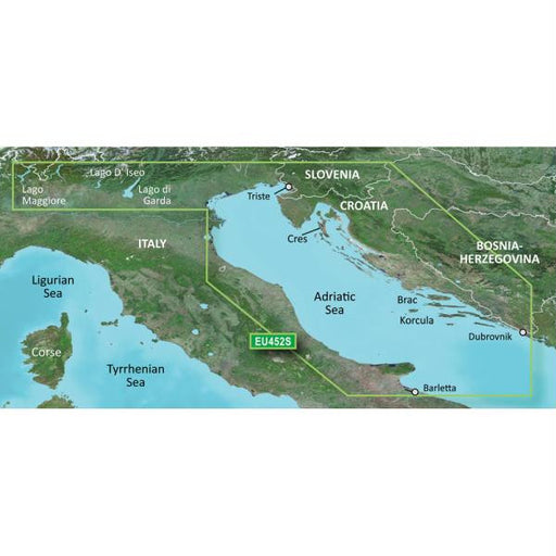 Garmin BlueChart&reg; g2 - HXEU452S - Adriatic Sea North Coast - microSD-SD