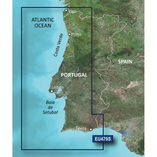 Garmin BlueChart&reg; g2 - HXEU479S - Portugal - microSD&trade;-SD&trade;