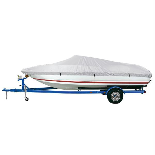 Dallas Manufacturing Co. Reflective Polyester Boat Cover C - 16'-18.5' Fish, Ski & Pro-Style Bass Boats - Beam to 94"