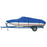 Dallas Manufacturing Co. Custom Grade Polyester Boat Cover A 14'-16' V-Hull Fishing Boats - Beam width to 68"