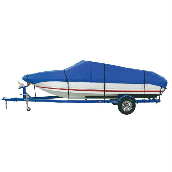 Dallas Manufacturing Co. Polyester Boat Cover B 14'-16' V-Hull Tri-Hull Runabouts & Alum. Bass Boats - Beam Width to 90"