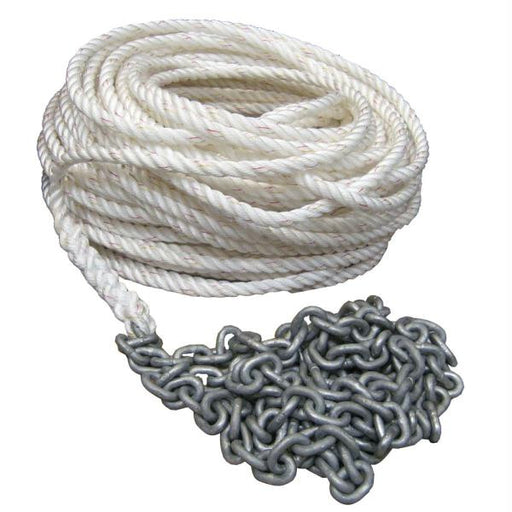 Powerwinch  250' OF 5-8" ROPE   20' OF 5-16" HT Chain Rode