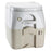 Dometic - SeaLand 975MSD Portable Toilet 5.0 Gallon - Tan w- Brackets