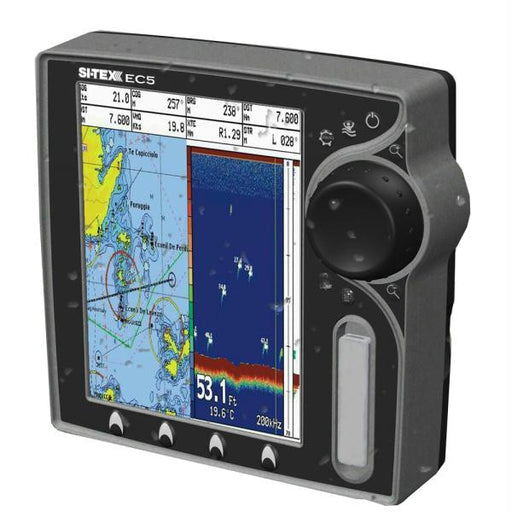 SI-TEX EC5IF Chartplotter w-Internal Antenna & Fishfinder