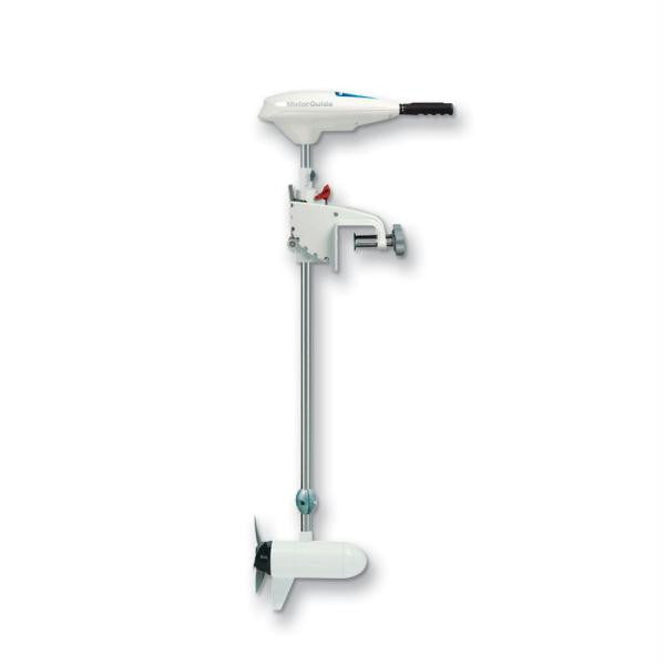 MotorGuide SW82 HT Digital Saltwater Transom Mount Trolling Motor - Hand Control - 24v-82lbs-45"