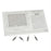 Lowrance Elite-Mark Flush Mount Kit 5" FM-ME5