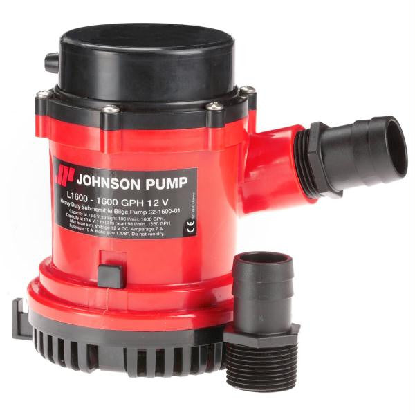 Johnson Pump 4000 GPH Bilge Pump 1-1-2" Discharge Port 12V